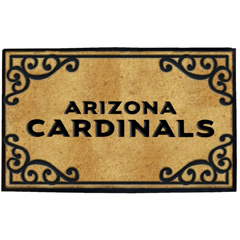 Arizona Cardinals NFL Team Logo Non-Slip Door Mat - Perfect for Football Fans, Game Day Decor, and Home Entryway