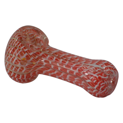 Medusa Spoon Pipe - Handmade Glass Smoking Pipe for Herbs & Tobacco | Portable & Durable Design for Travel, Camping & Outdoor Use