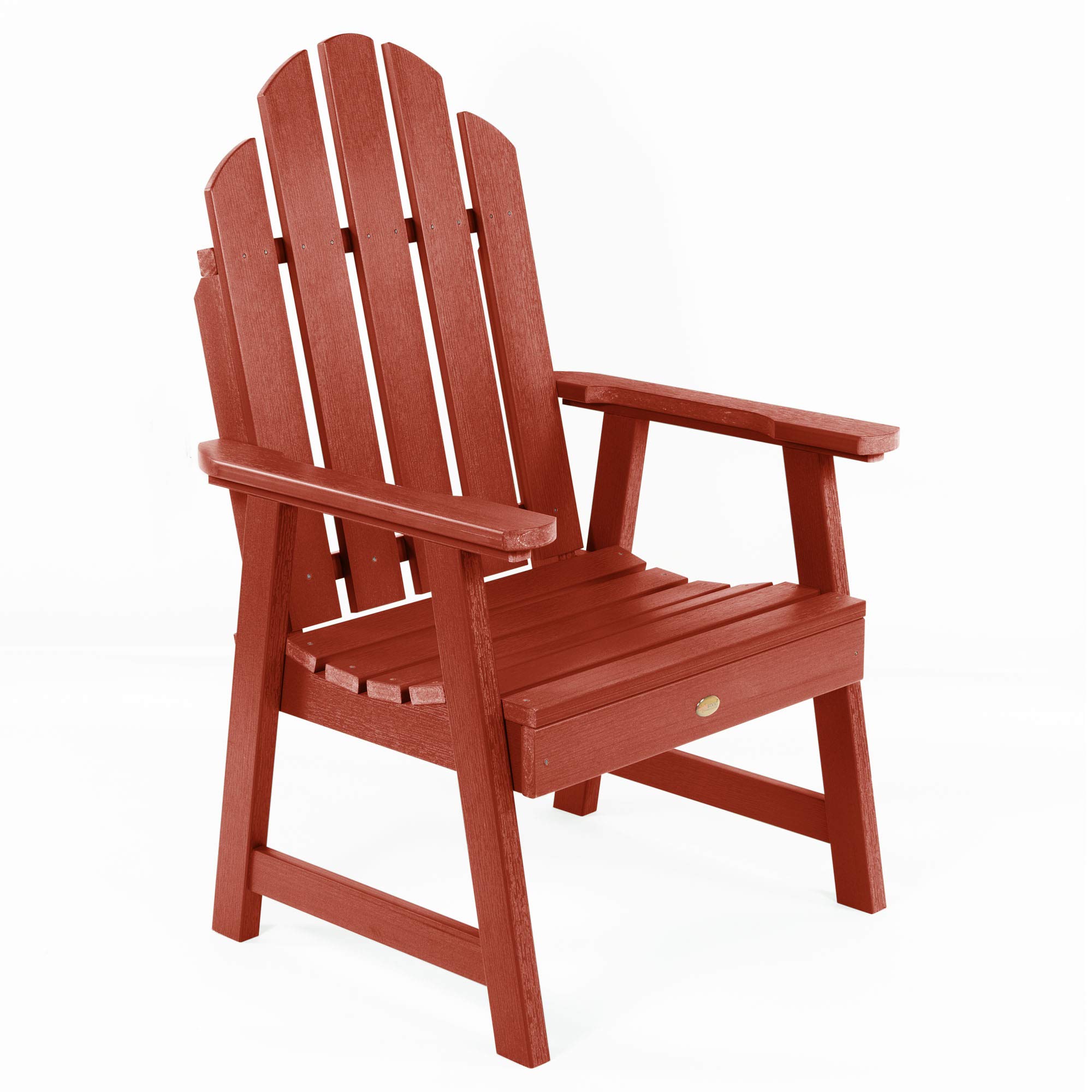 Highwood Classic Westport Patio and Garden Chair - Rustic Red Outdoor Furniture for Patio, Deck, Poolside & Garden Relaxation