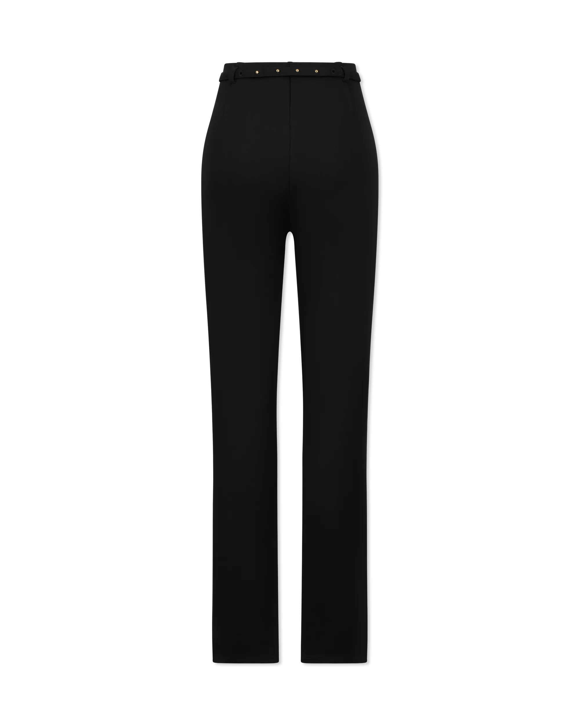Generation Love Lennon Turn Lock Belted Ponte Legging - High Waist Yoga Pants for Women, Stretchy Workout Leggings with Side Pockets - Perfect for Yoga, Running, Gym & Lounge Wear