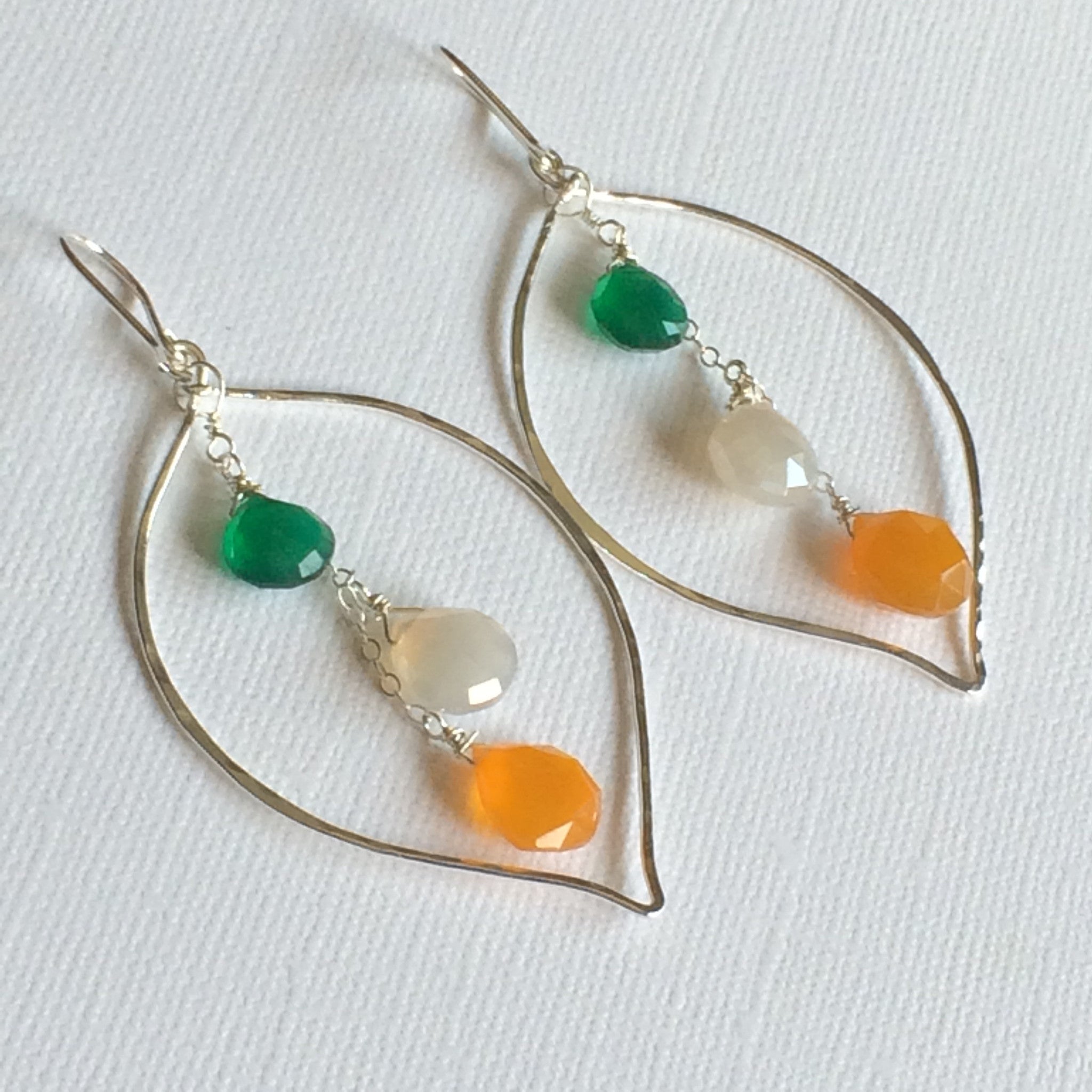 Yuri Elegant Dangle Earrings (E182) - Perfect for Parties, Weddings & Special Occasions