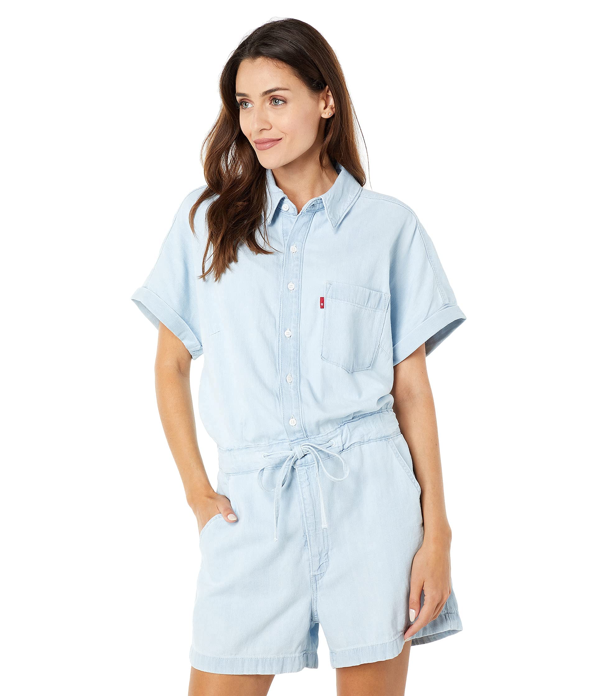 Levi's Women's Comfortable & Stylish Roomy Jumpsuit - Casual Wear for Everyday Outfits, Travel & Lounge