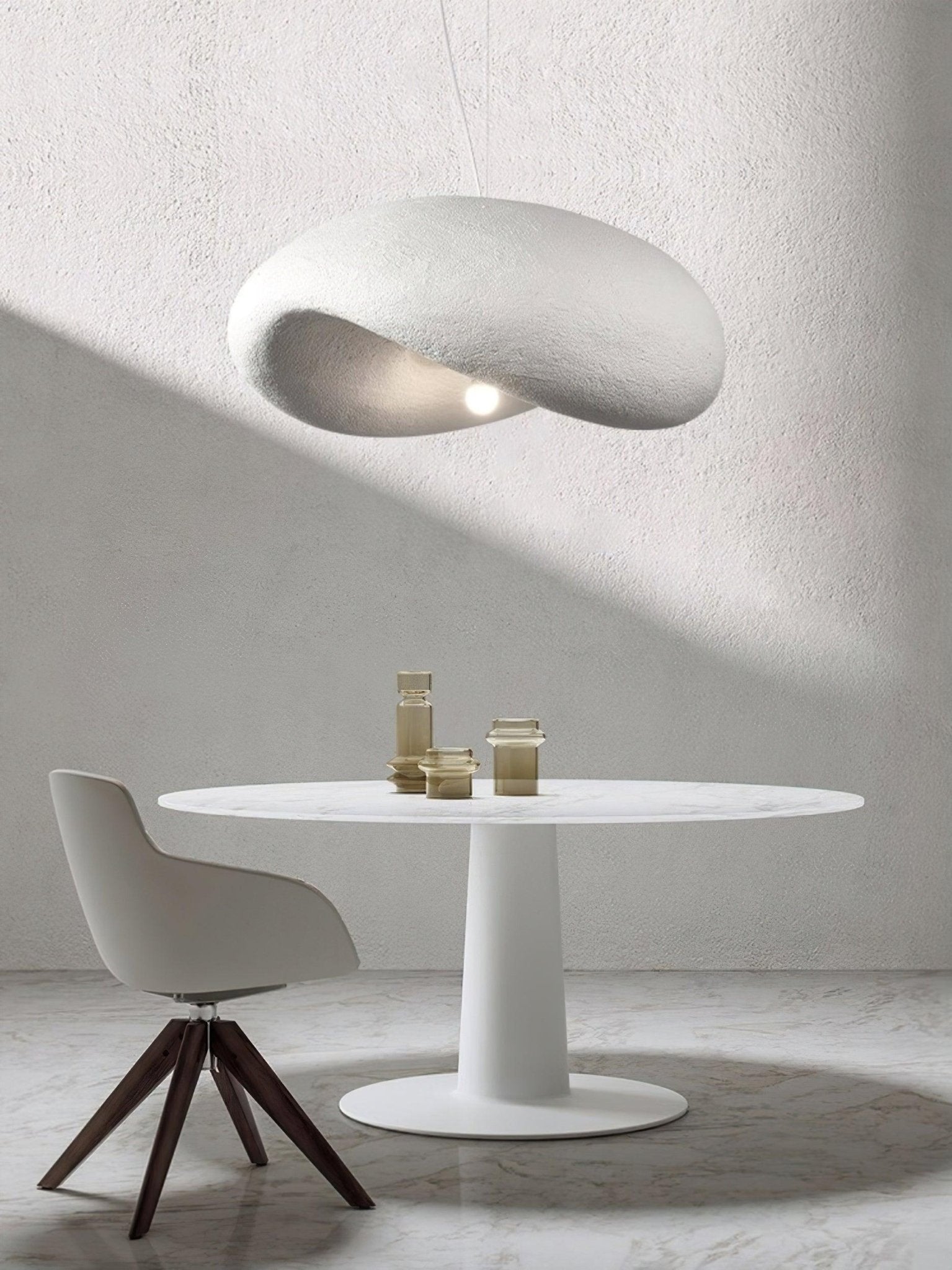Stylish Dunia Pendant Lamp - Modern Handcrafted Hanging Light Fixture for Dining Room, Kitchen Island, or Bedroom Decor