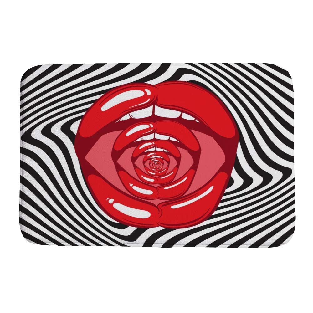 Non-Slip Bath Rug Mats - Super Absorbent Coral Fleece Shower Mat with Anti-Skid Backing, Machine Washable for Bathroom, Tub & Floor Protection | Perfect for Home, Office Decor & Funny Gift Idea