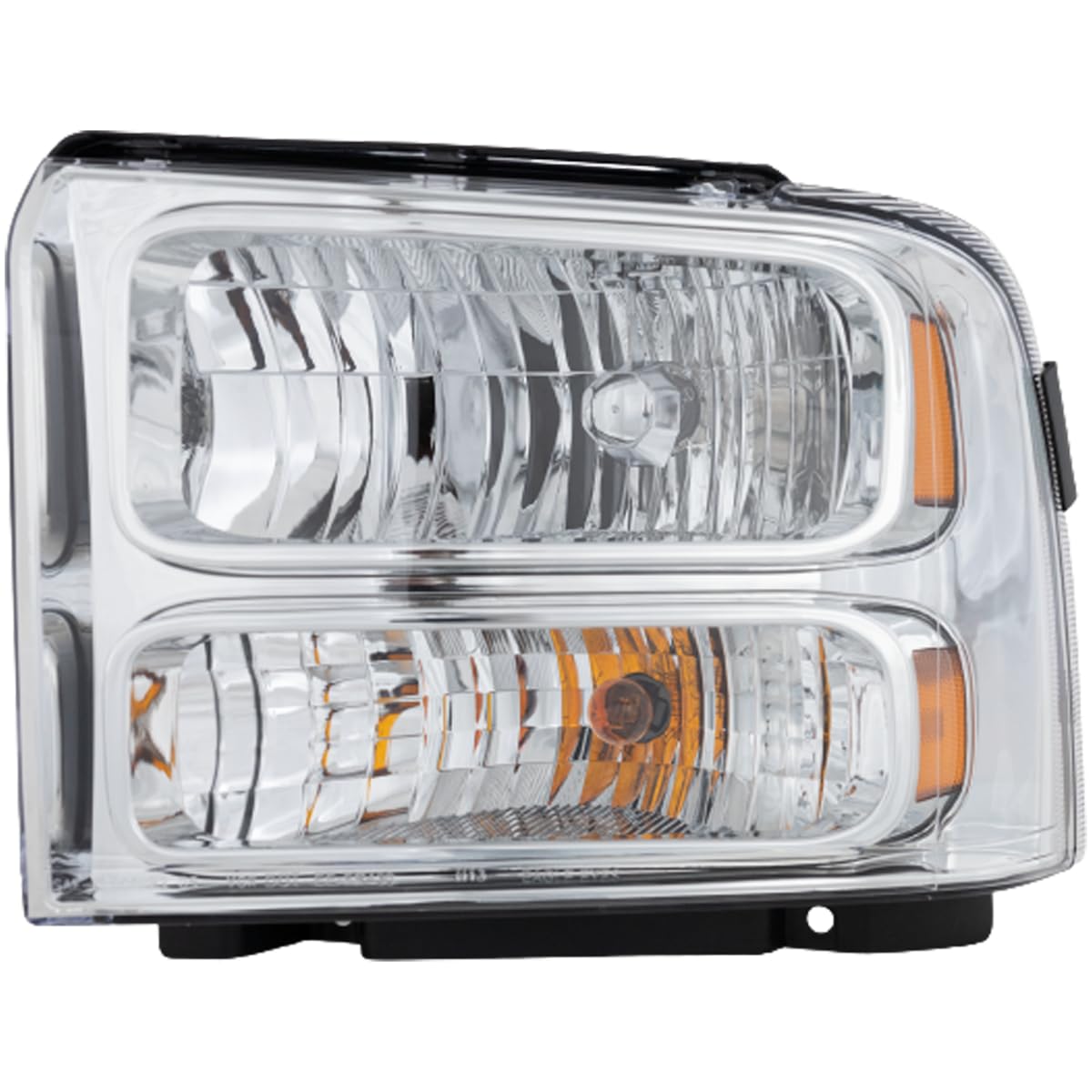 BAP Compatible Headlamp Assembly LH for Ford F-Series Super Duty 2005-2007 - Halogen Replacement Headlight (Excludes Harley-Davidson Models) - Perfect for Off-Roading, Night Driving & Truck Restoration Projects