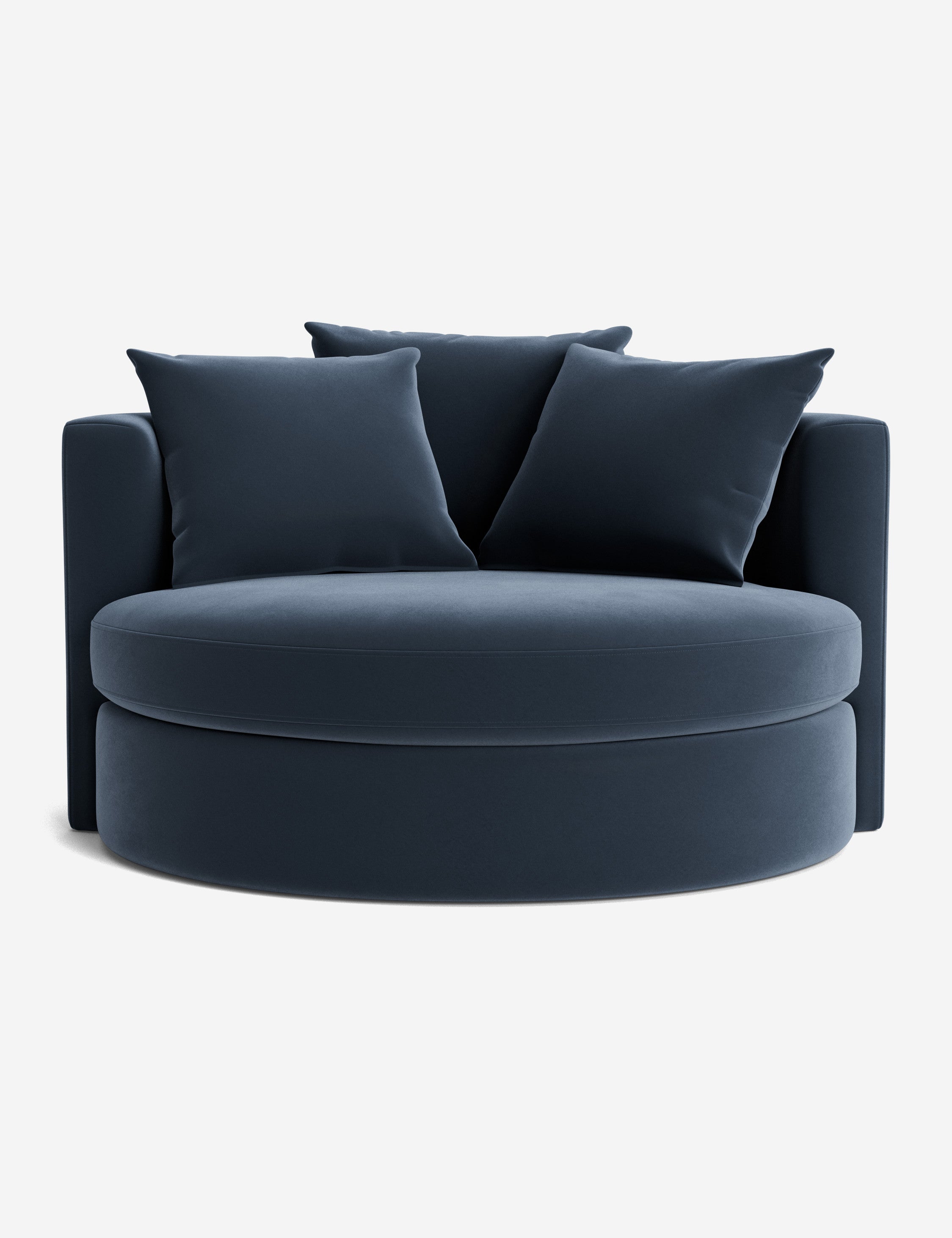 Blue Modern Velvet