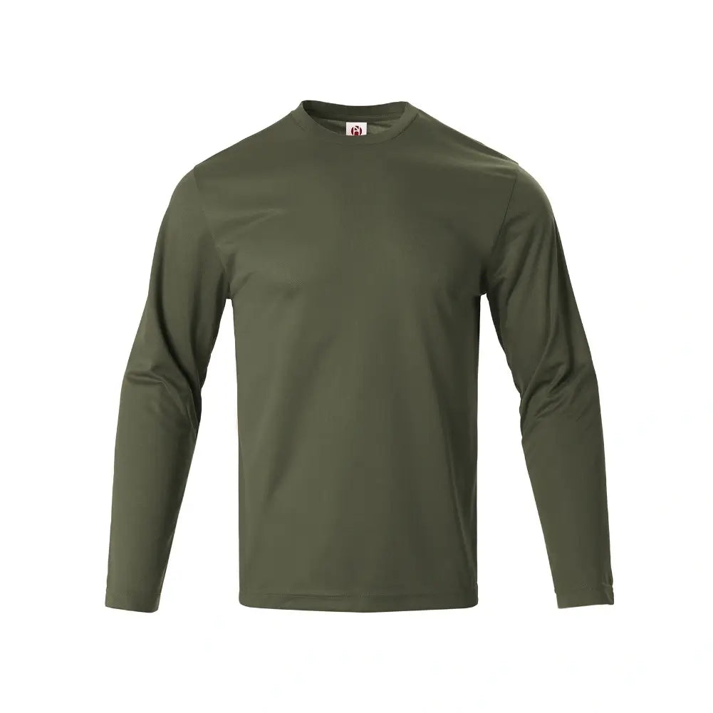 Men's Performance Long Sleeve T-Shirt - Moisture Wicking Athletic Shirt for Running, Gym & Outdoor Activities