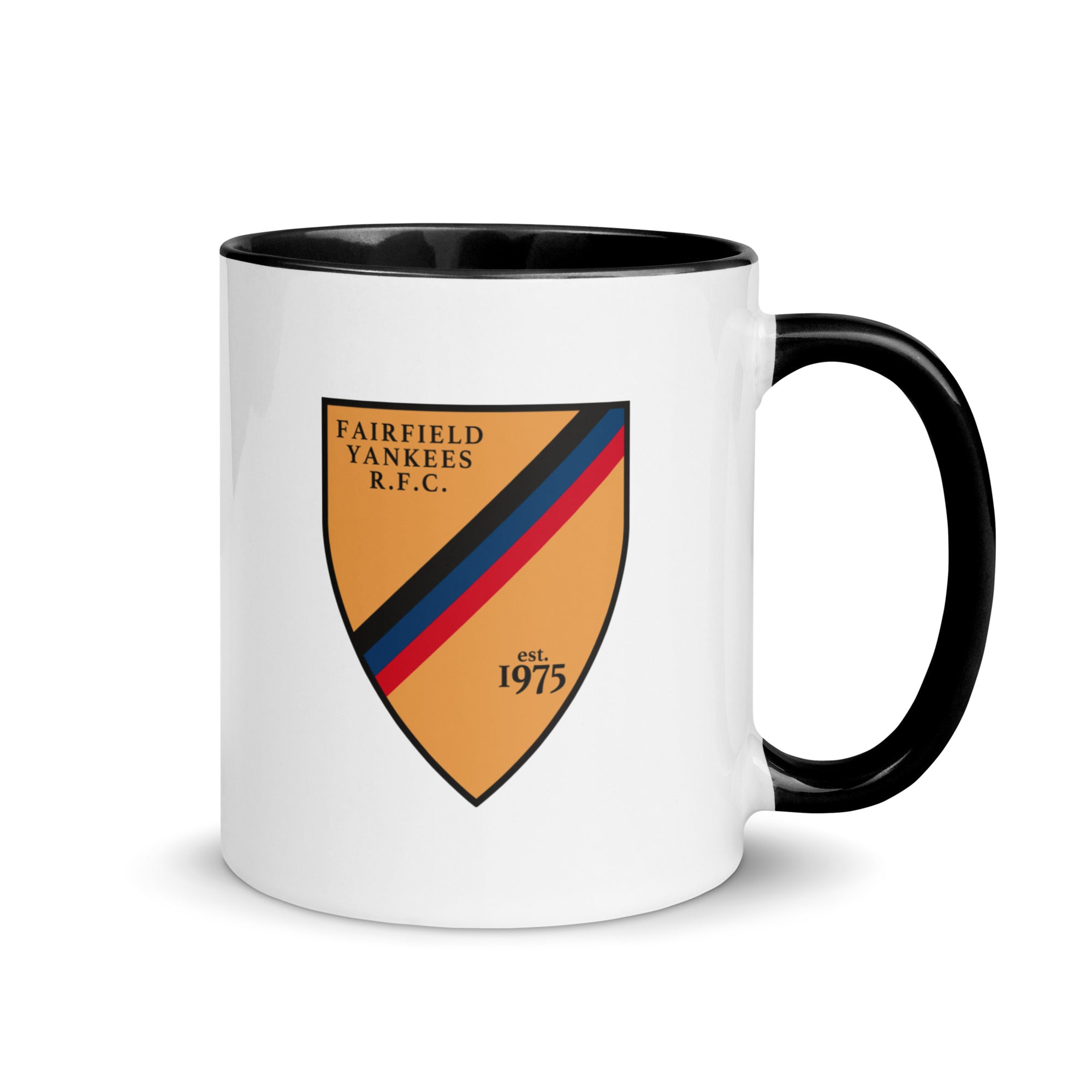 Fairfield Yankees RFC Coffee Mug - 15oz Ceramic Travel Mug with Handle, Perfect for Hot & Cold Drinks - Ideal for Office, Home, or Yankees Fan Gifts