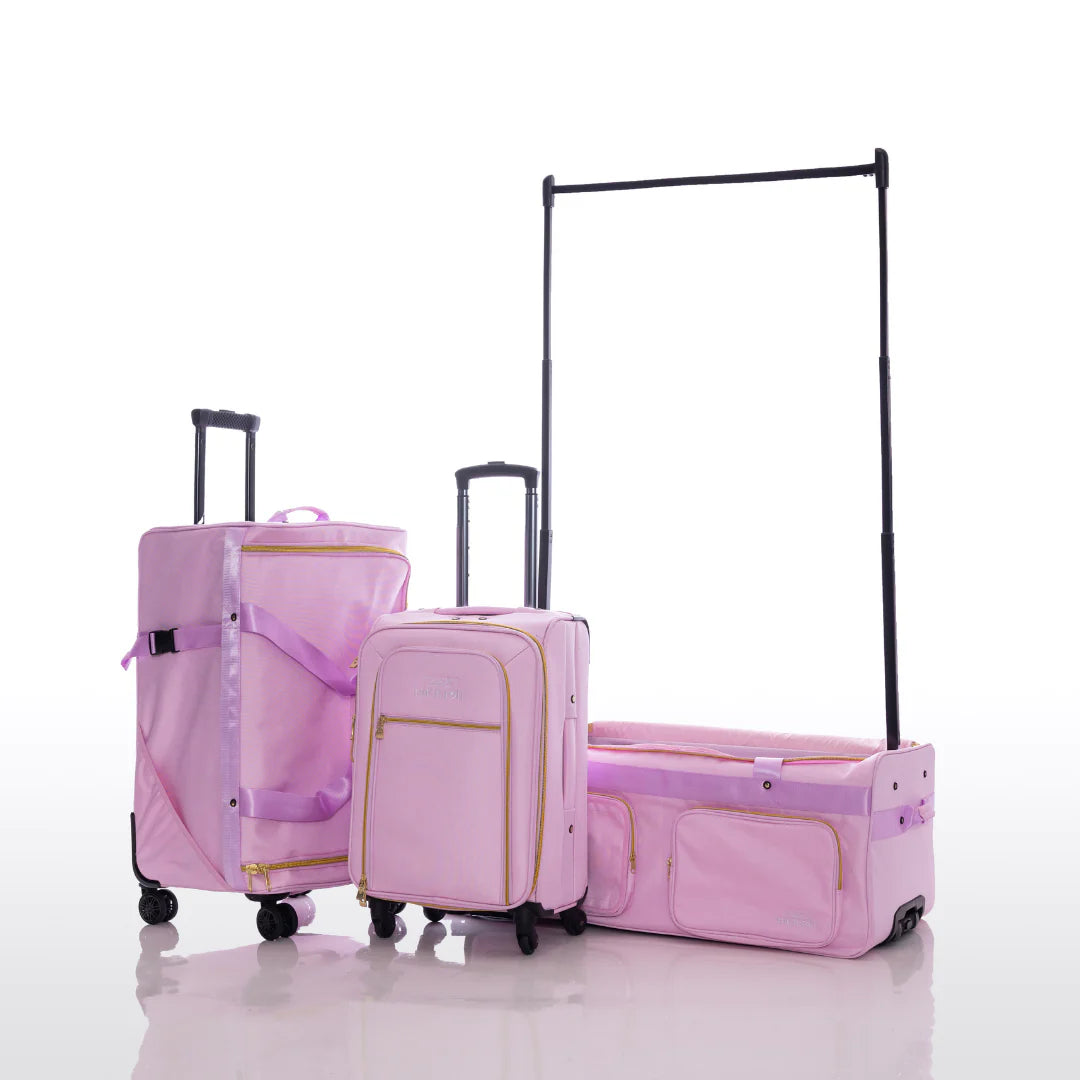 Rac n Roll Medium Pink Bag with Built-in Storage - Stylish and Functional Handbag for Women, Perfect for Work, Travel, and Everyday Use