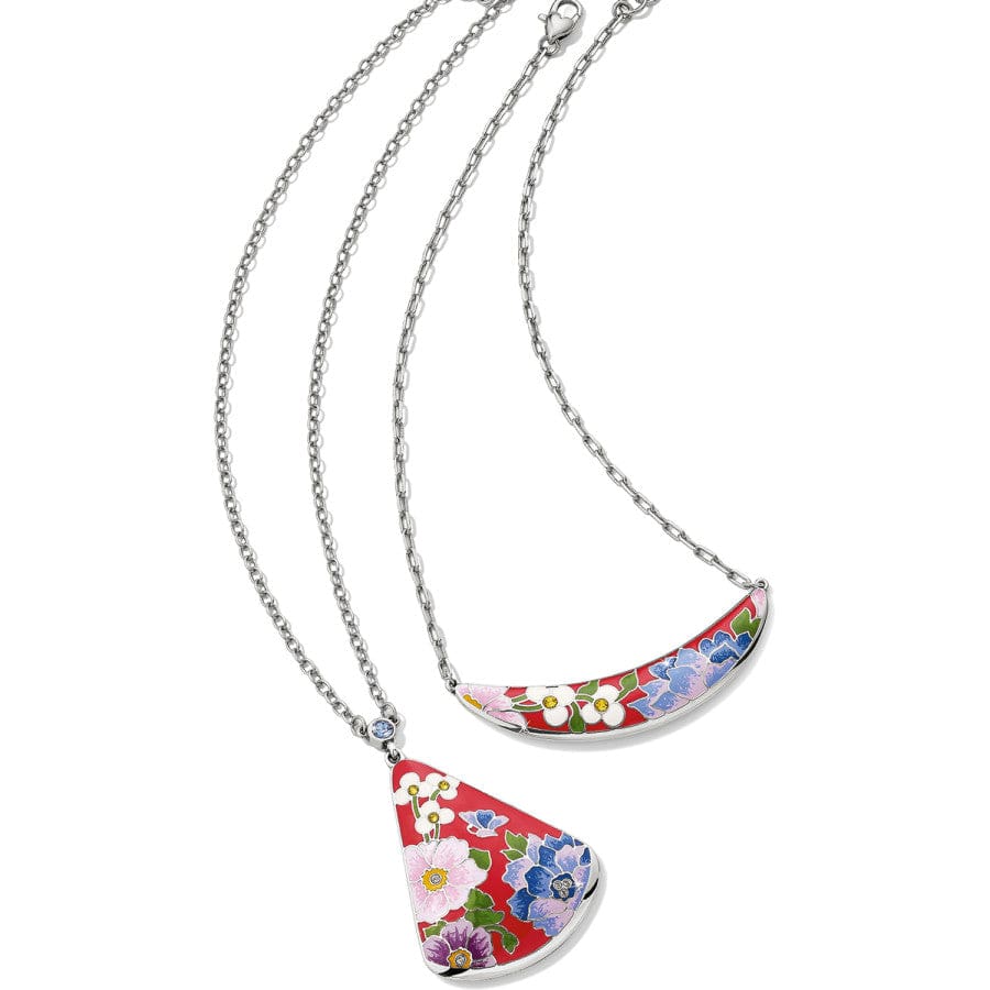 Blossom Hill Red Drop Necklace for Women - Elegant Dainty Pendant Jewelry Gift for Valentine's Day, Anniversary & Special Occasions