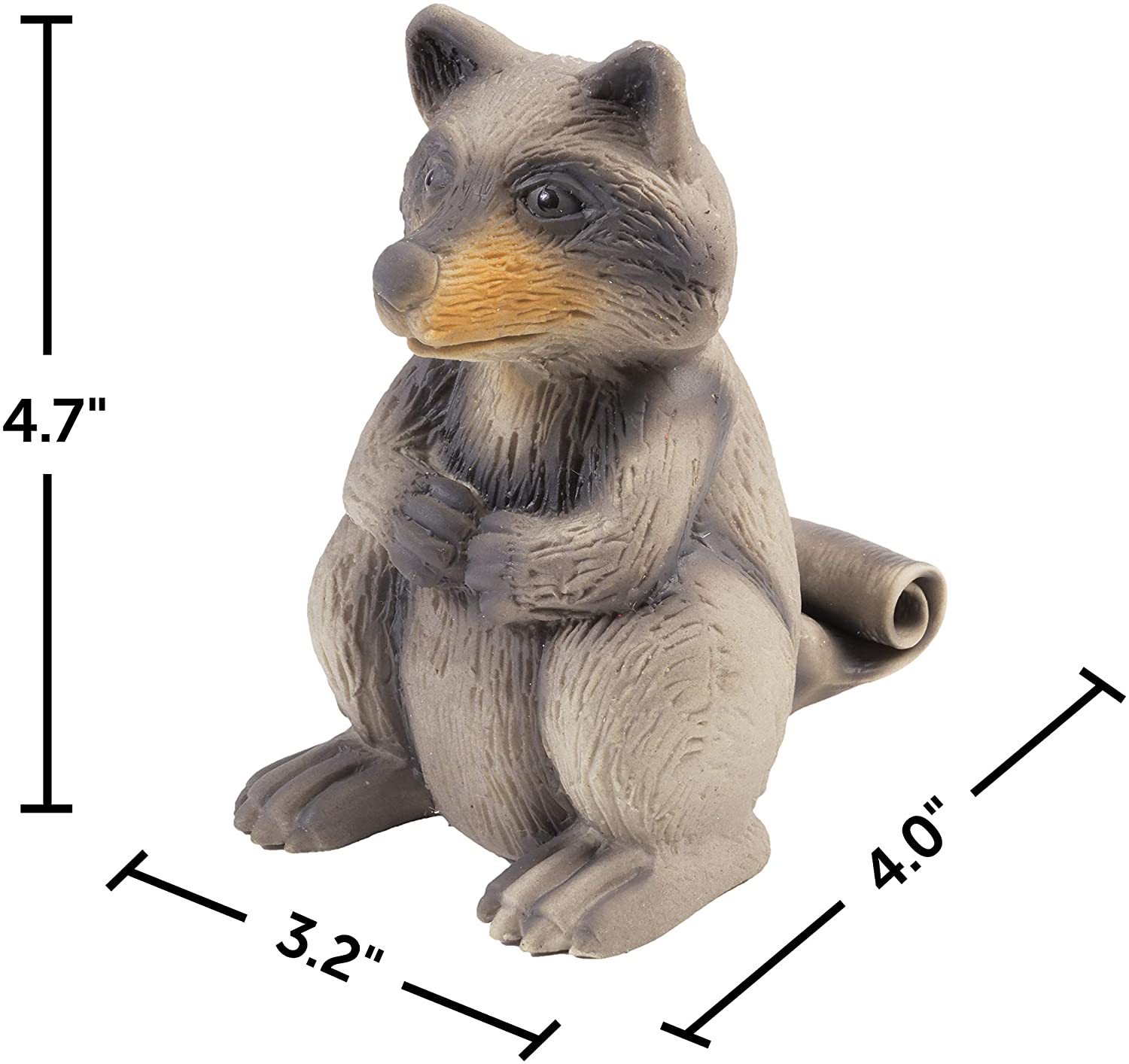 Petsafe Squeaky Raccoon Dog Toy with Sound - Interactive Chew Toy for Small & Medium Dogs - Perfect for Playtime, Training & Anxiety Relief