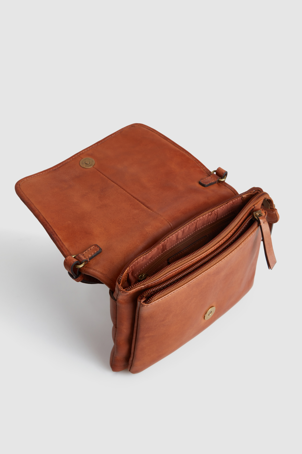 Mira Genuine Leather Flap Crossbody Bag for Women - Stylish & Durable Shoulder Purse for Work, Travel & Everyday Use