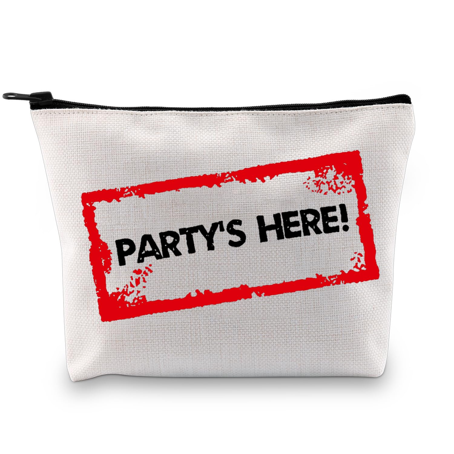 XYANFA Jersey Shore TV Show Inspired Makeup Bag - Zippered Cosmetic Pouch for Fans - Perfect Gift for Reality TV Lovers, Girls Night Out & Travel Essentials Organizer