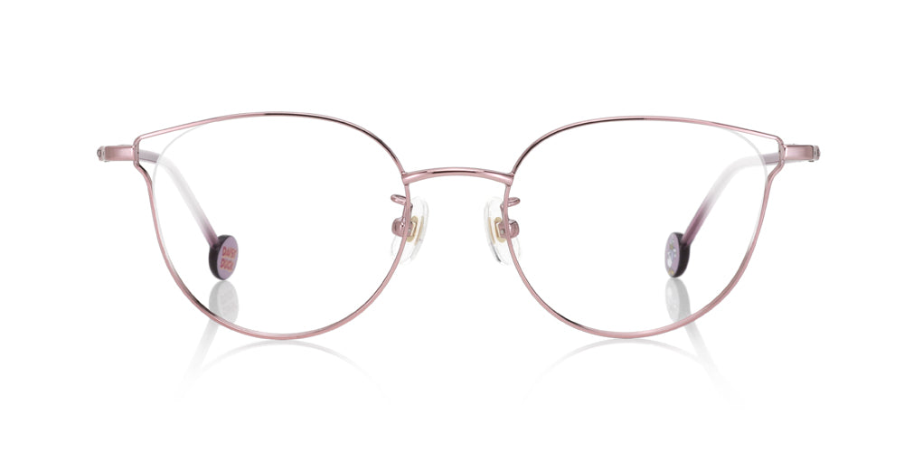 JINS x Disney Daisy Duck 075 Eyeglasses - Stylish Disney Collaboration Frames for Women & Men - Perfect for Fashion, Reading & Everyday Wear