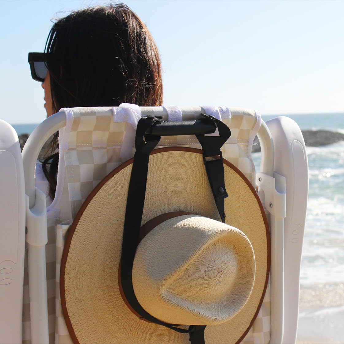 Stylish Durable Hat Holder for Travel - Organizer for Purses, Totes, Bags, Backpacks & Luggage | Fits Multiple Hats Including Cowboy Hats with Thick or Curved Brims | Perfect for Vacations, Road Trips & Outdoor Adventures