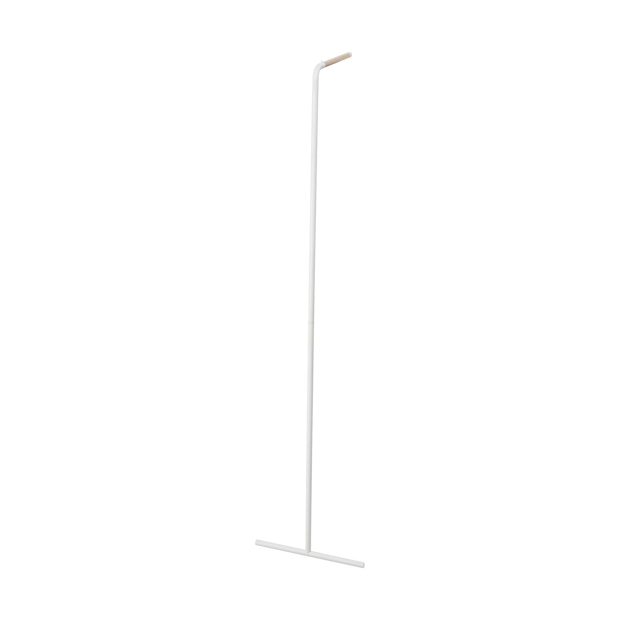 63-Inch Steel Leaning Coat Rack - Space-Saving Entryway Organizer for Hats, Jackets & Bags | Perfect for Hallway, Bedroom or Office