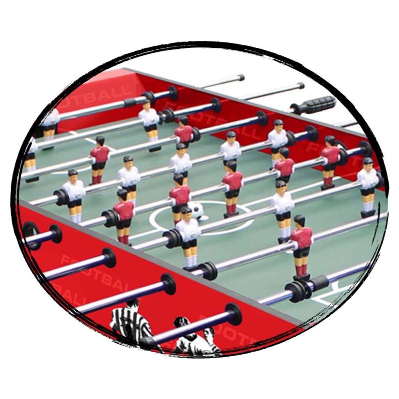 Carromco Freekick XR Foosball Table - Premium Indoor Soccer Game for Home & Game Room - Perfect for Family Fun, Parties & Sports Enthusiasts