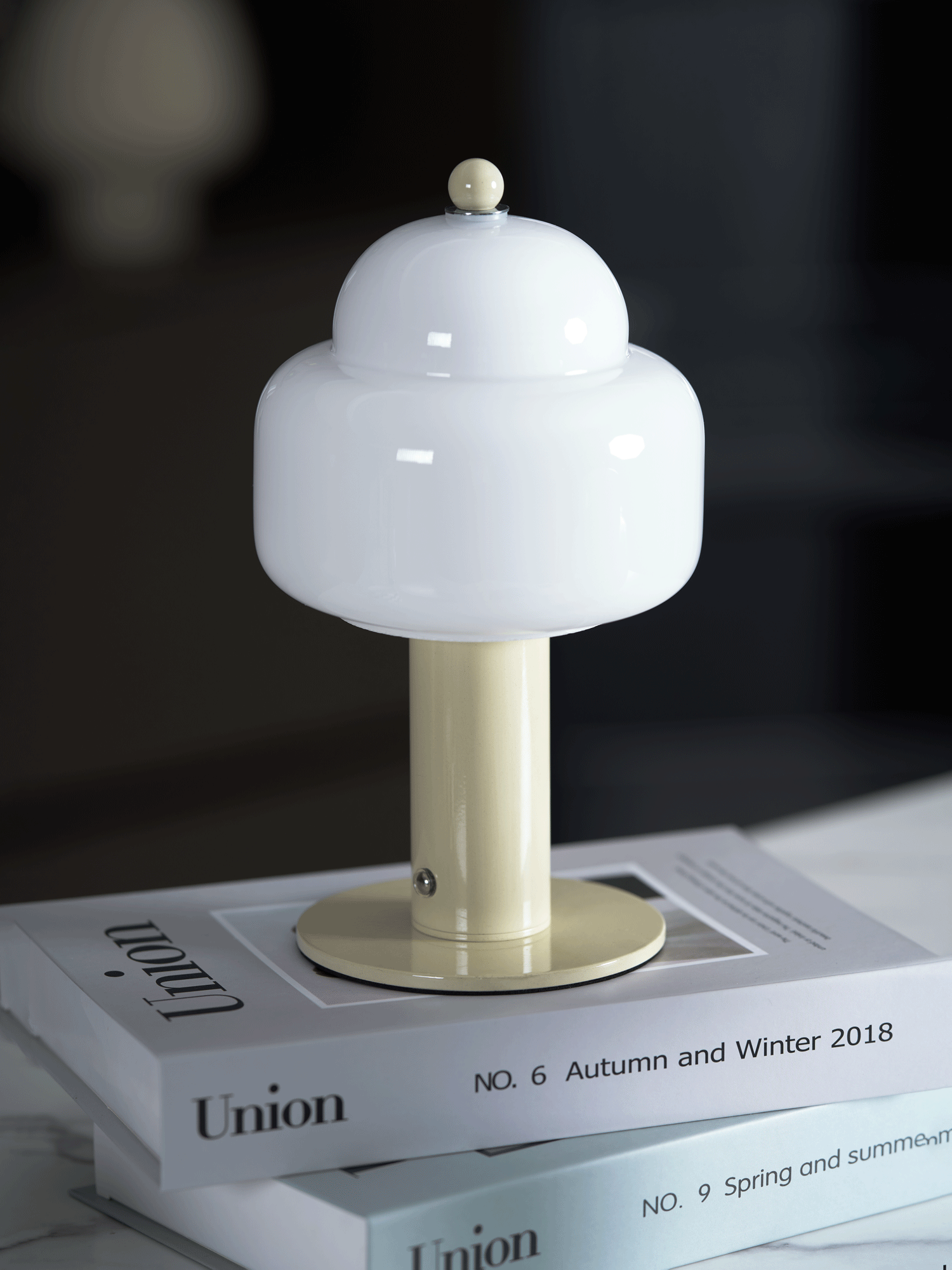 Cloud Dome Table Lamp - Modern LED Night Light for Bedroom, Living Room & Office - Perfect for Reading, Relaxing & Decor