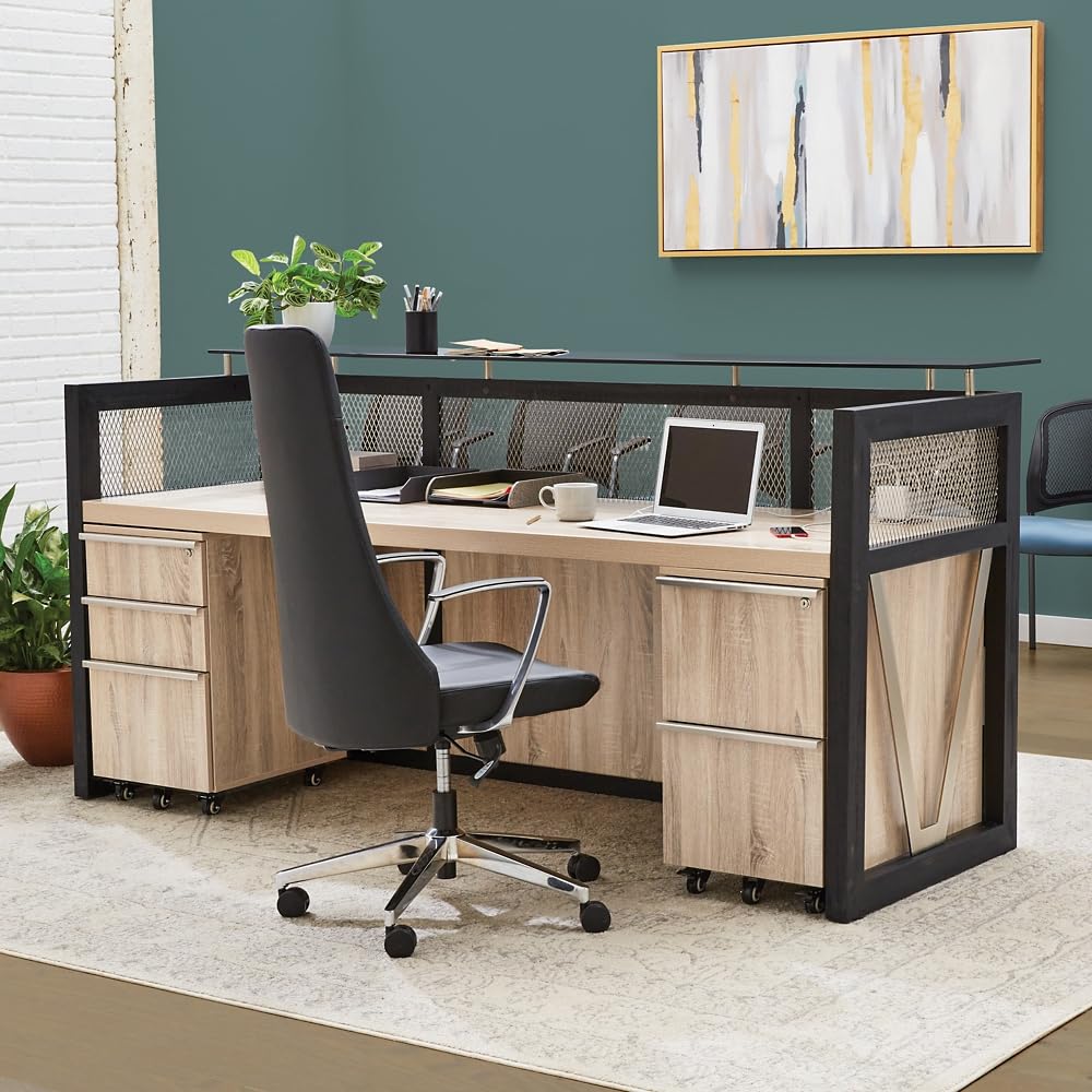 Modern Reception Desk with Counter - 87