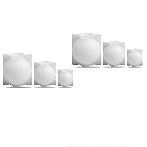 Soapow 6-Pack Plant Rooting Device - High Pressure Propagation Ball for Cuttings, Reusable Rooting Box - Perfect for Indoor Gardening, Hydroponics & Plant Cloning