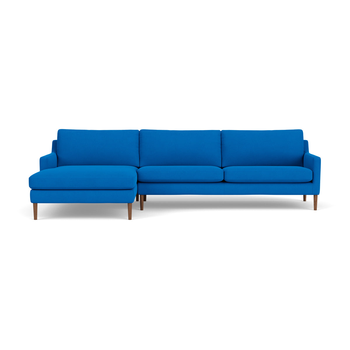 Astha Fabric Left Chaise Sofa - Modern L-Shaped Sectional Couch with Reversible Design for Living Room, Lounge & Home Theater Comfort