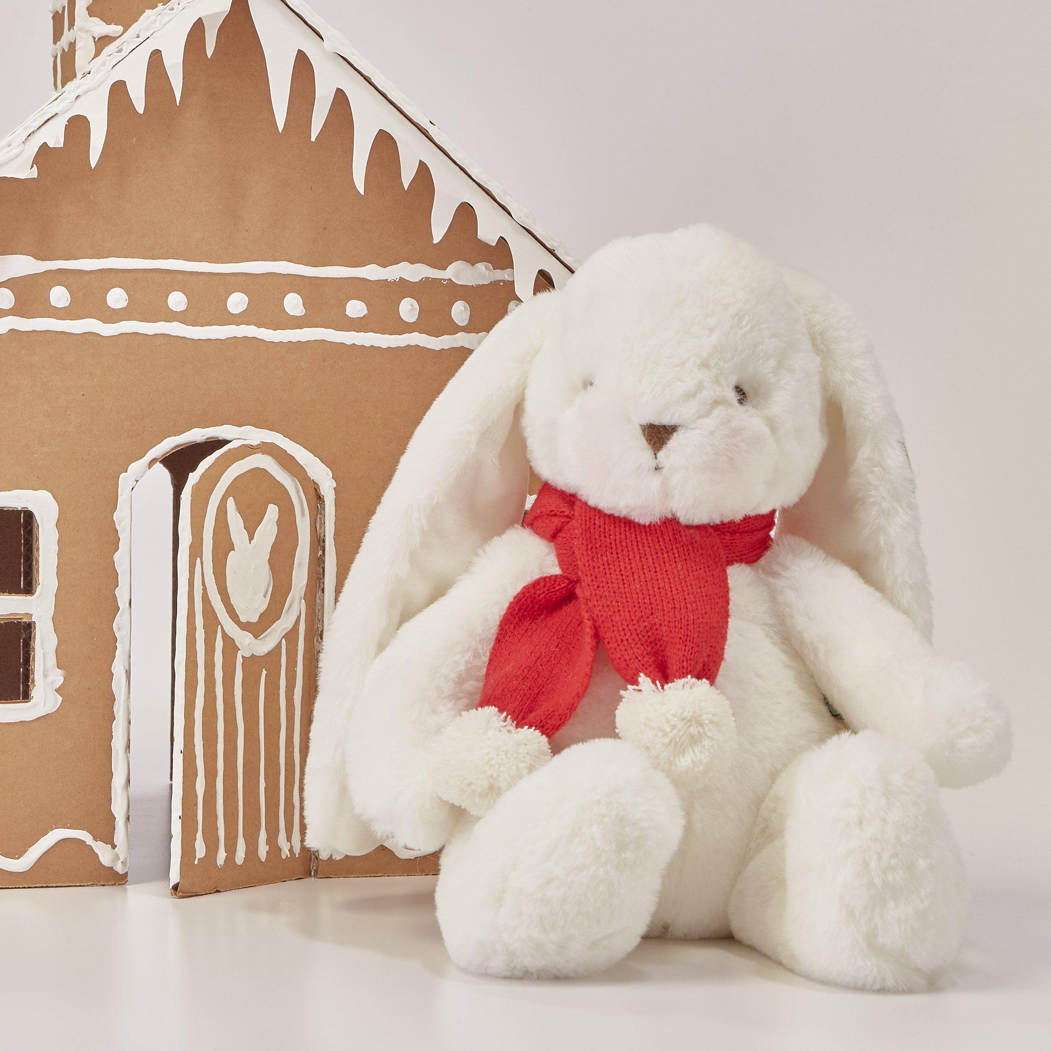 Limited Edition Little Bun Bun Holiday Bunny Plush Toy - Retired Collectible for Christmas Decor & Gift Giving