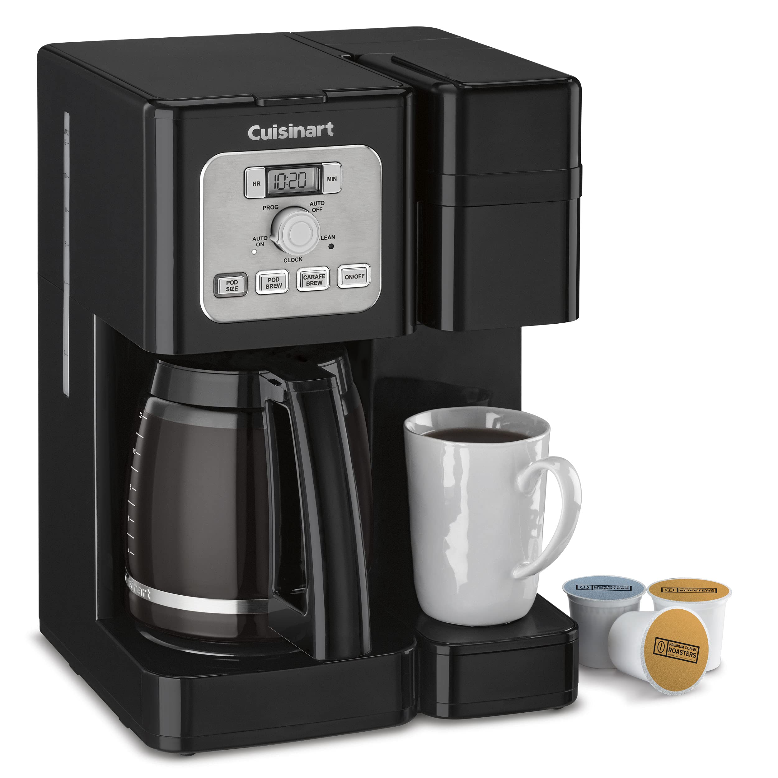 **Cuisinart SS-12FR 12-Cup Programmable Coffee Maker - Black (Renewed) | Drip Coffee Machine for Home & Office | Perfect for Mornings, Entertaining & Daily Brewing**