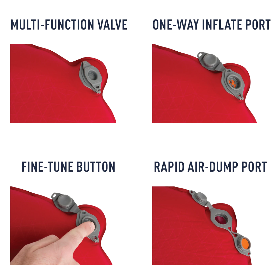 Comfort Plus Self Inflating Camping Mat - Extra Wide & Thick for Backpacking, Hiking, Travel - Perfect for Outdoor Adventures & Guest Bedding