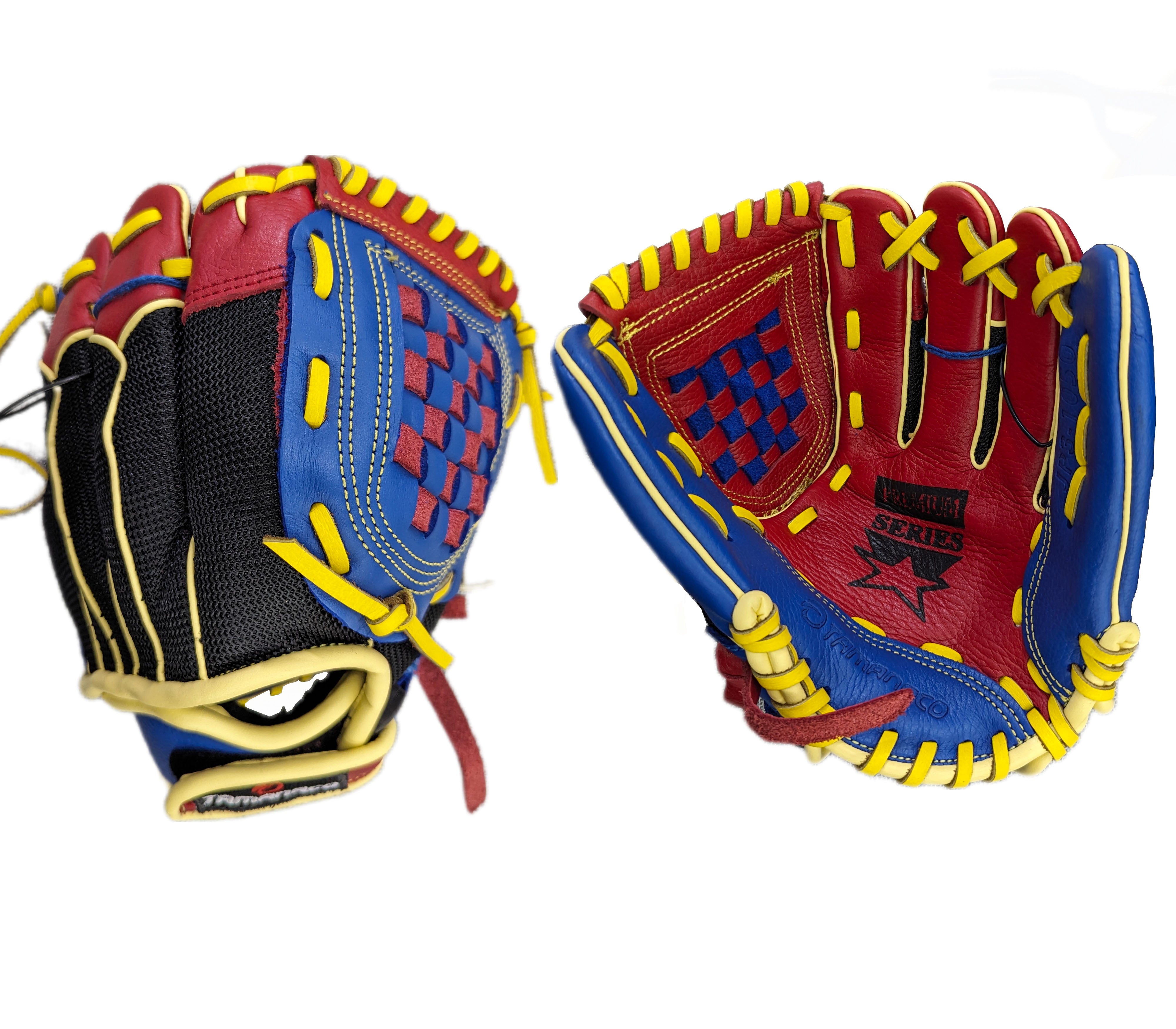 Kids' Right-Hand Leather/Mesh Glove Size 10.5 - Durable & Breathable for Baseball, Softball & Outdoor Sports