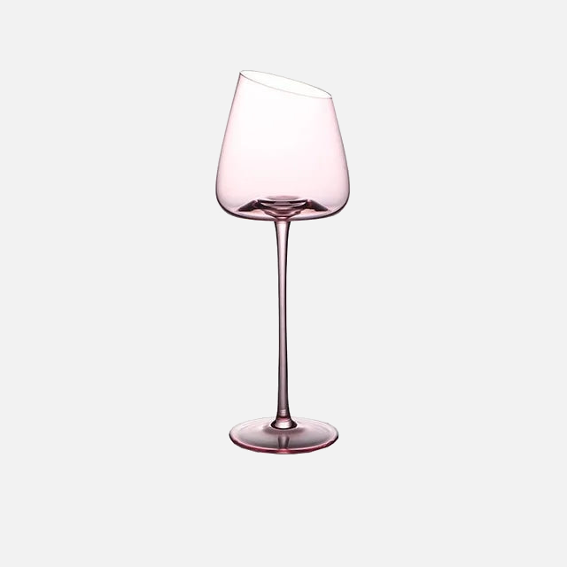 Elegant Flamingo Pink Glass Flute & Goblet Set - Perfect for Champagne, Cocktails, and Wedding Toasts - Ideal for Parties, Celebrations, and Special Occasions