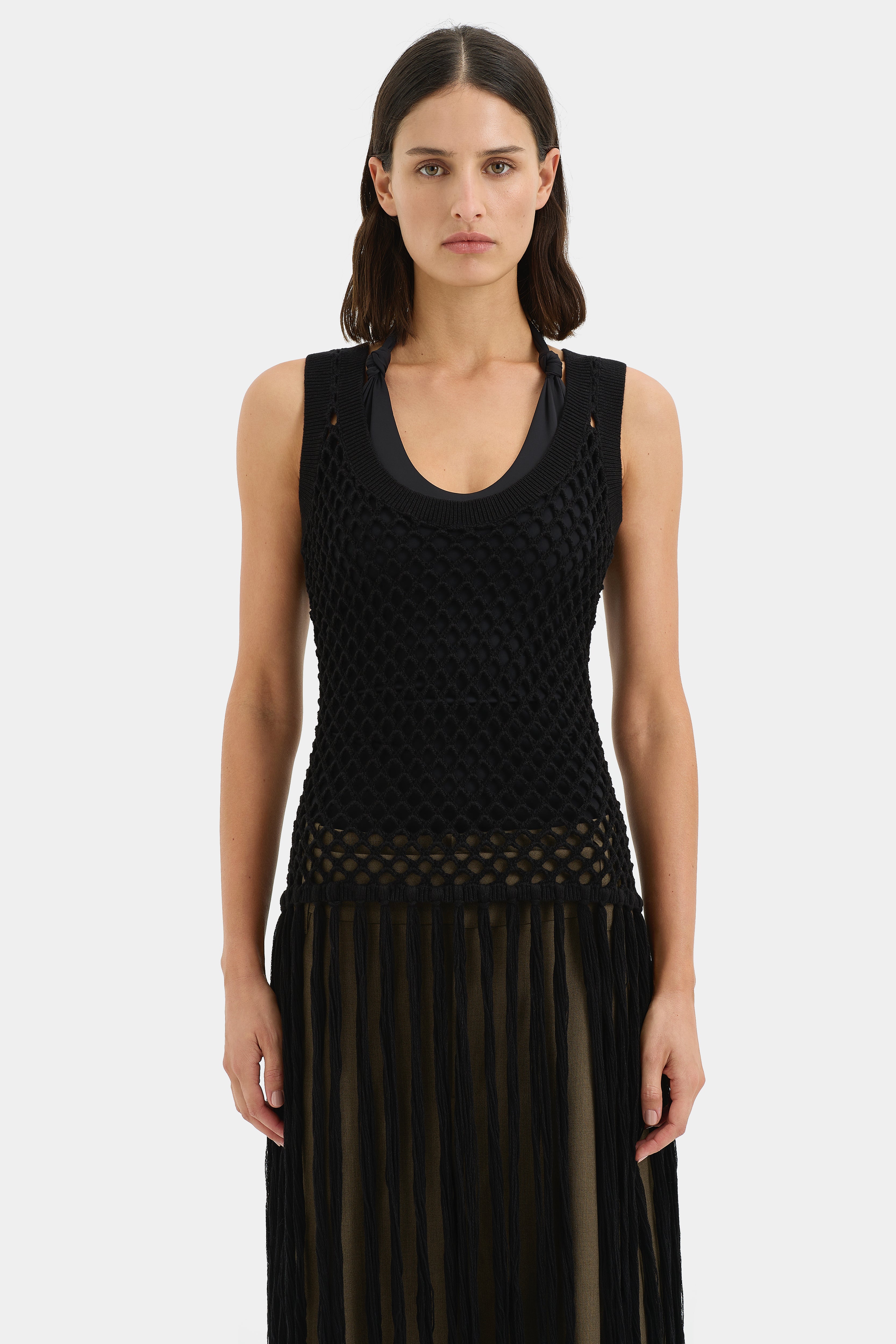 Illaria Fringe Top for Women - Stylish Boho Blouse with Beaded Details | Perfect for Festivals, Parties & Casual Outfits
