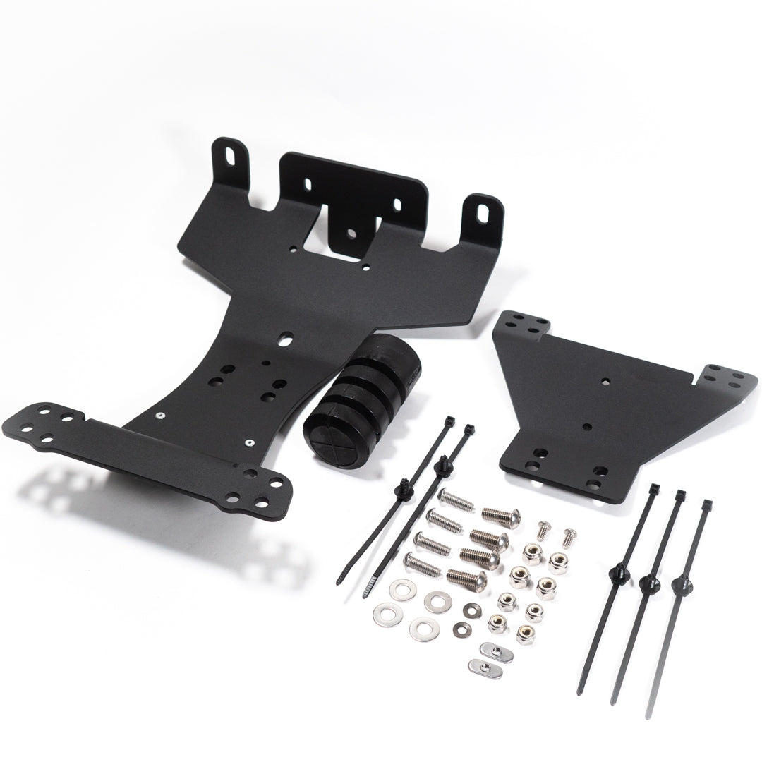 2021-2024 Ford Bronco & Bronco Raptor SDHQ Built 3rd Brake Light Chase Light Mount Kit - Off-Road LED Light Bar Bracket for Adventure & Night Driving
