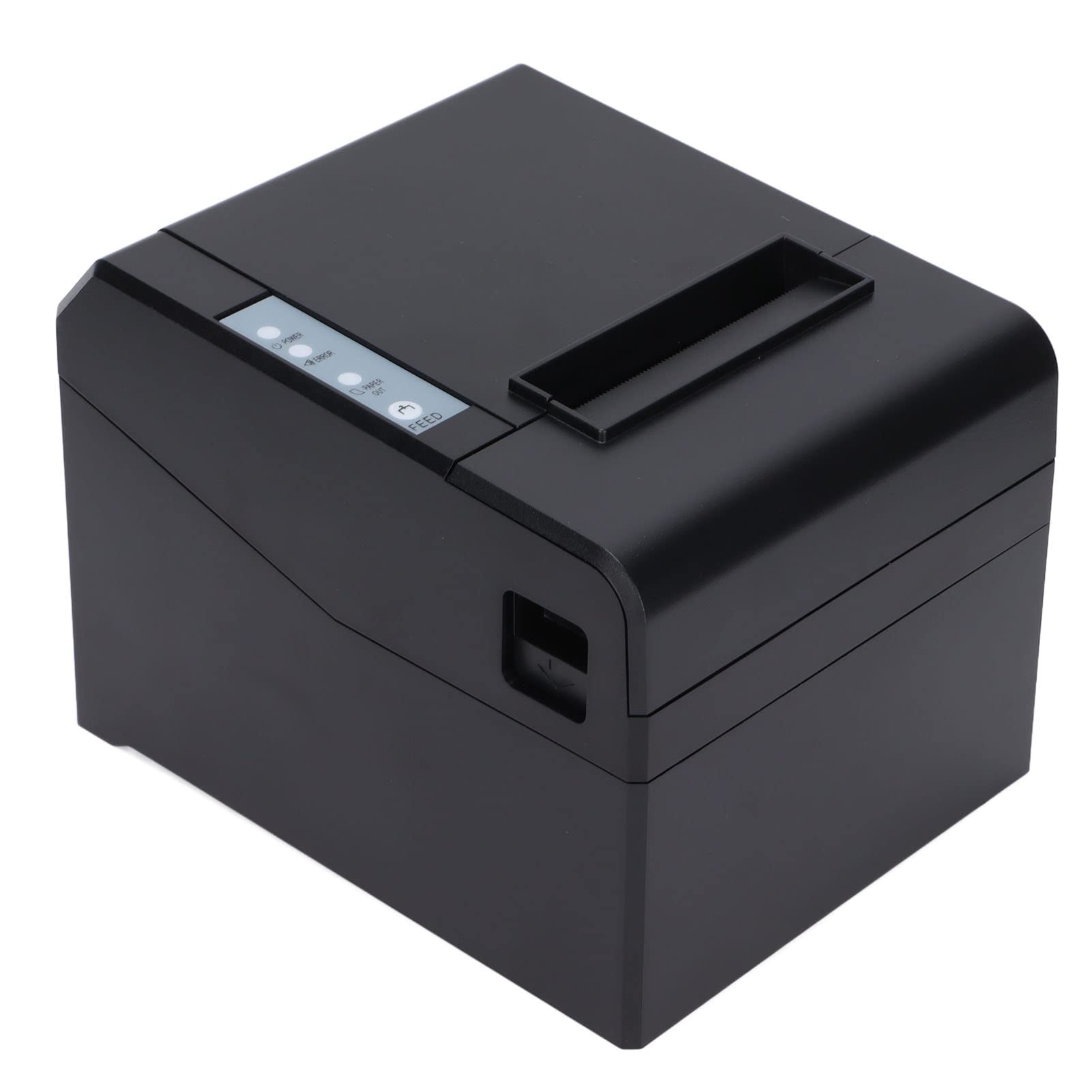 EXCLUZO USB Label Printer - Low Power Consumption, High Resolution, Portable Direct Thermal Label Printer for Shops & Kitchen - Clear Printing for Barcode, Shipping & Organization Labels (Ideal for Retail, Warehouses & Home Use)