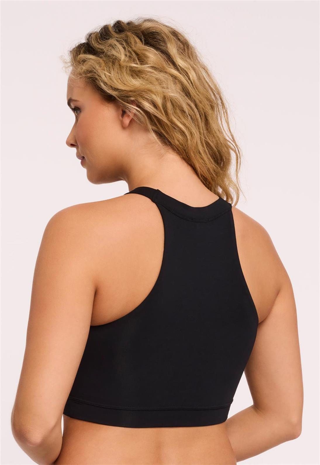 Trendy Black Cropped Top for Women - Stylish & Comfortable Summer Fashion - Perfect for Casual Outings, Beach Trips & Layering