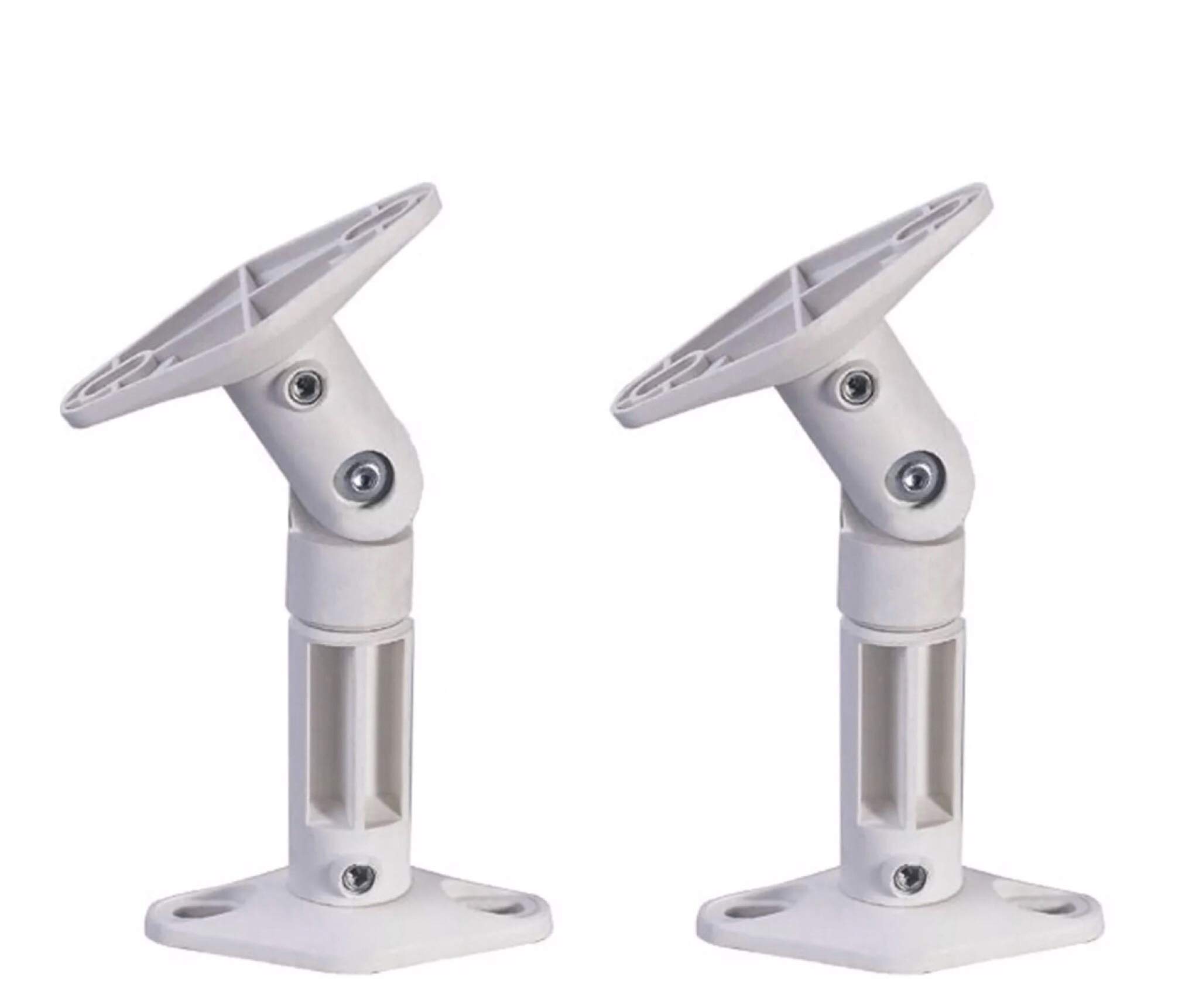 Bose 151 Speaker Wall Mount Brackets - Heavy Duty White Speaker Mounting Kit for Home Theater & Outdoor Audio System (Pair)