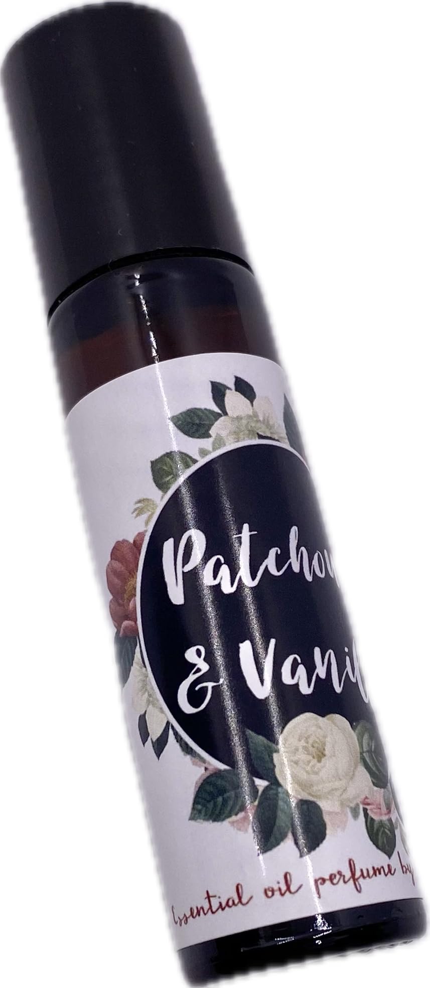 Patchouli and Vanilla Essential Oil Perfume Roll On Cologne 10ml - Warm Vanilla & Exotic Patchouli Scent for Women, Lavish & Seductive Fragrance Gift for Her | Perfect for Date Nights, Romantic Occasions & Daily Wear