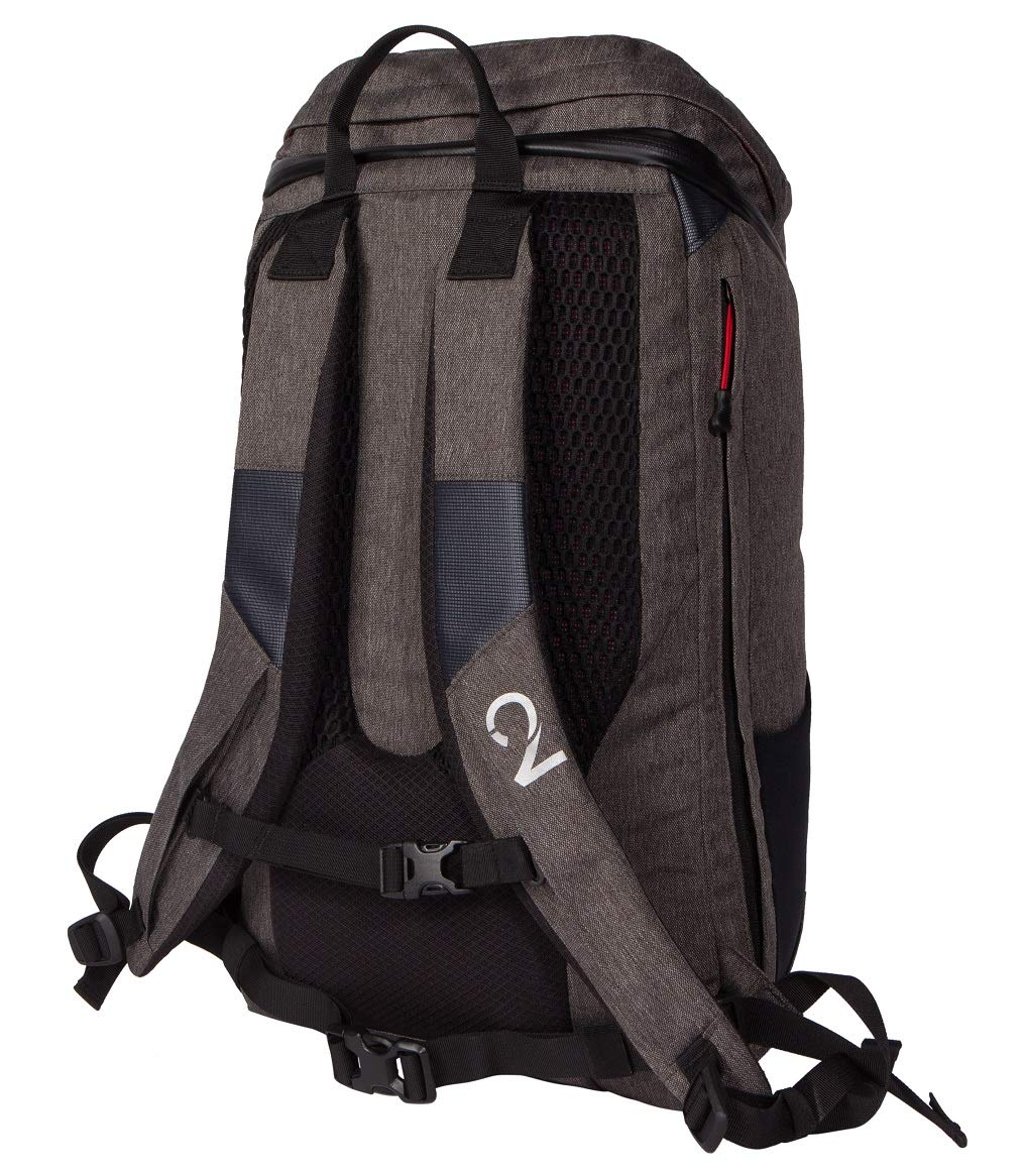 Two Wheel Gear Commuter Laptop Backpack - Water Resistant 26L with Padded 15in Laptop Compartment | Durable Travel Backpack for Work, Cycling, Hiking & Daily Use | Graphite Gray Backpack for Professionals & Students