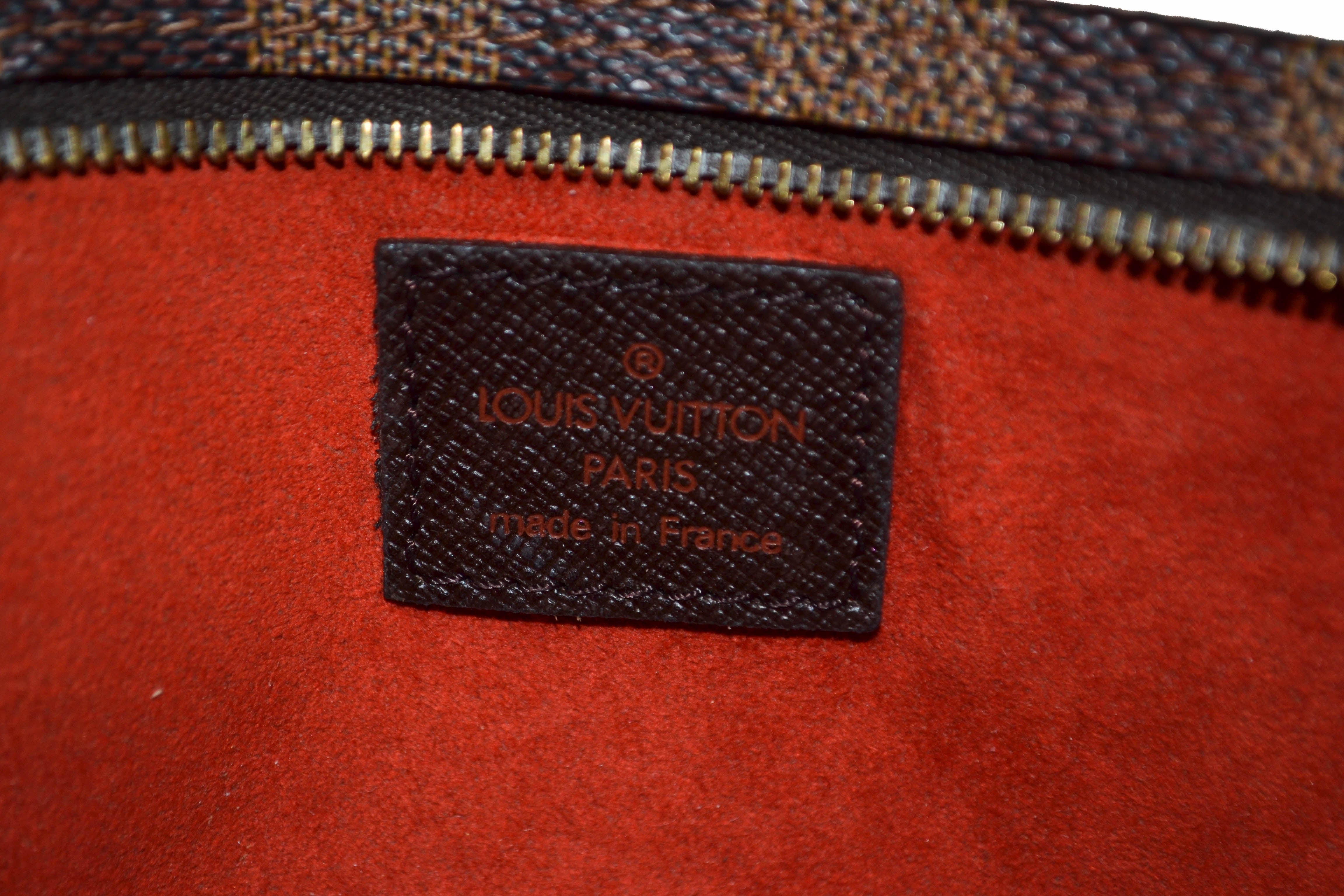 Authentic Louis Vuitton Damier Ebene Bucket PM Shoulder Bag - Luxury Designer Handbag for Women, Perfect for Work, Travel & Everyday Use