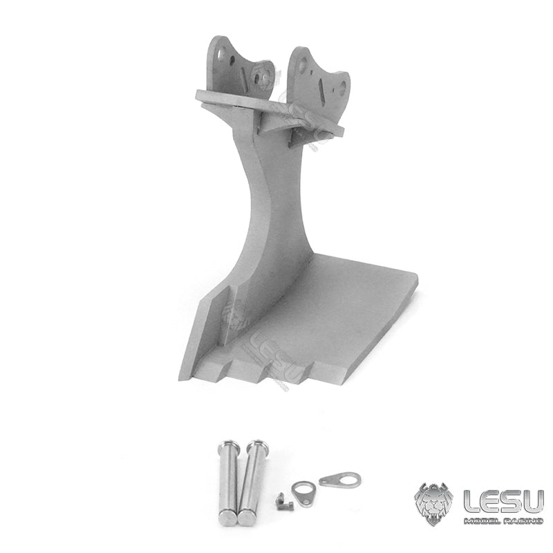 1/14 Scale LESU PC360 Metal Hydraulic RC Excavator with Painted Bucket, Trailer, Scarifier, Compactor & Crusher - 3-Section Arm for Construction Simulation & Professional RC Hobbyists