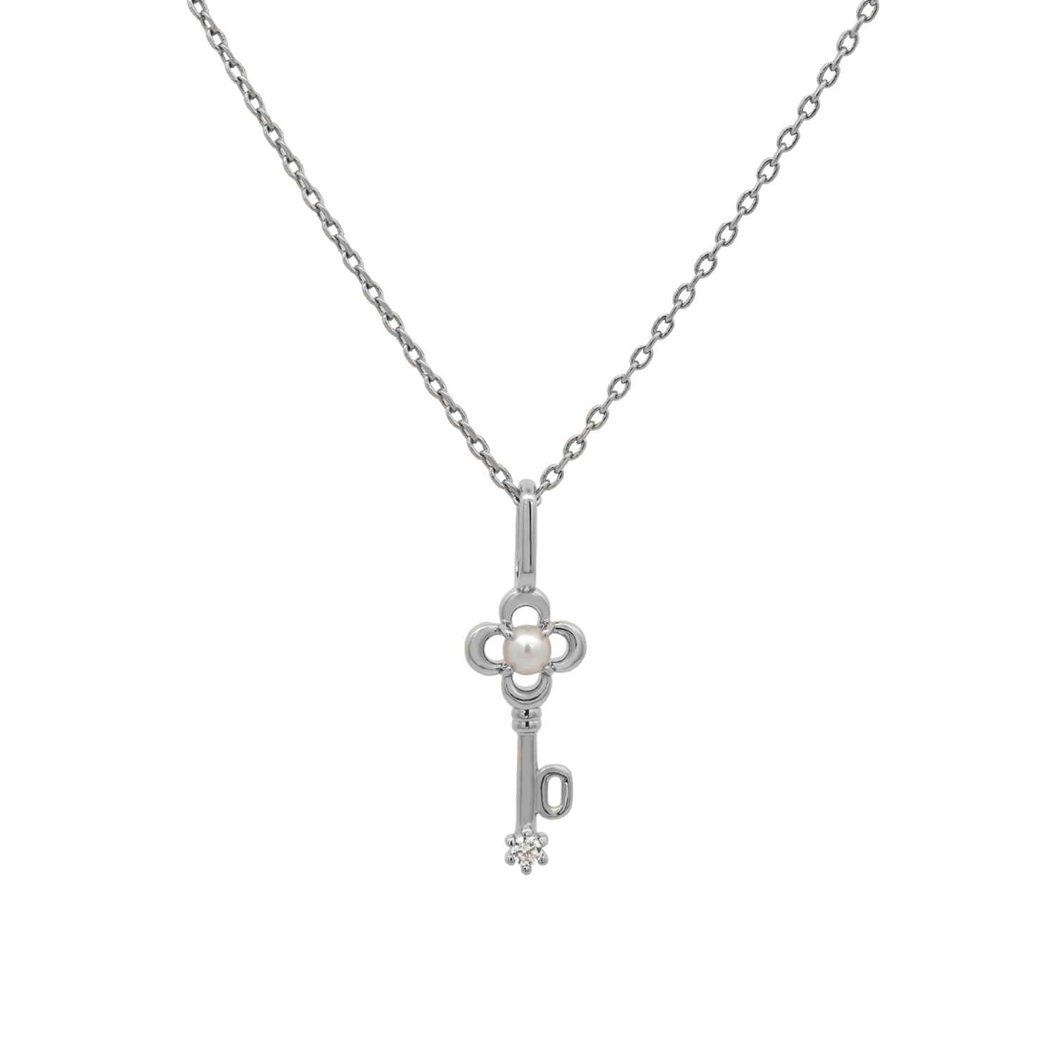 925 Sterling Silver Number Key Necklace - Personalized Numeric Pendant Jewelry for Women - Perfect for Birthdays, Anniversaries & Gifts