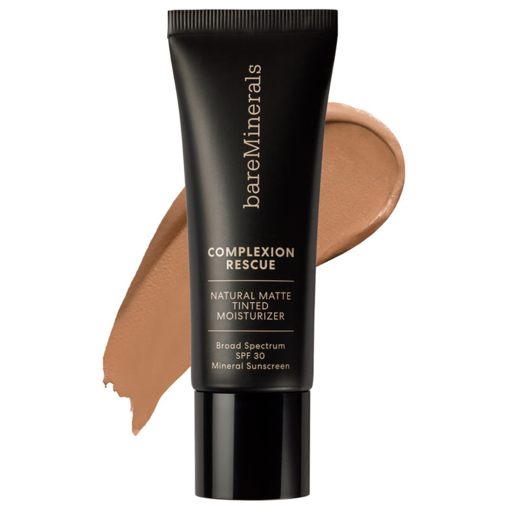 Bare Minerals Complexion Rescue Natural Matte Tinted Moisturizer SPF 30 - Oil-Free Hydrating Face Makeup with Sun Protection | Perfect for Daily Wear & Natural Look