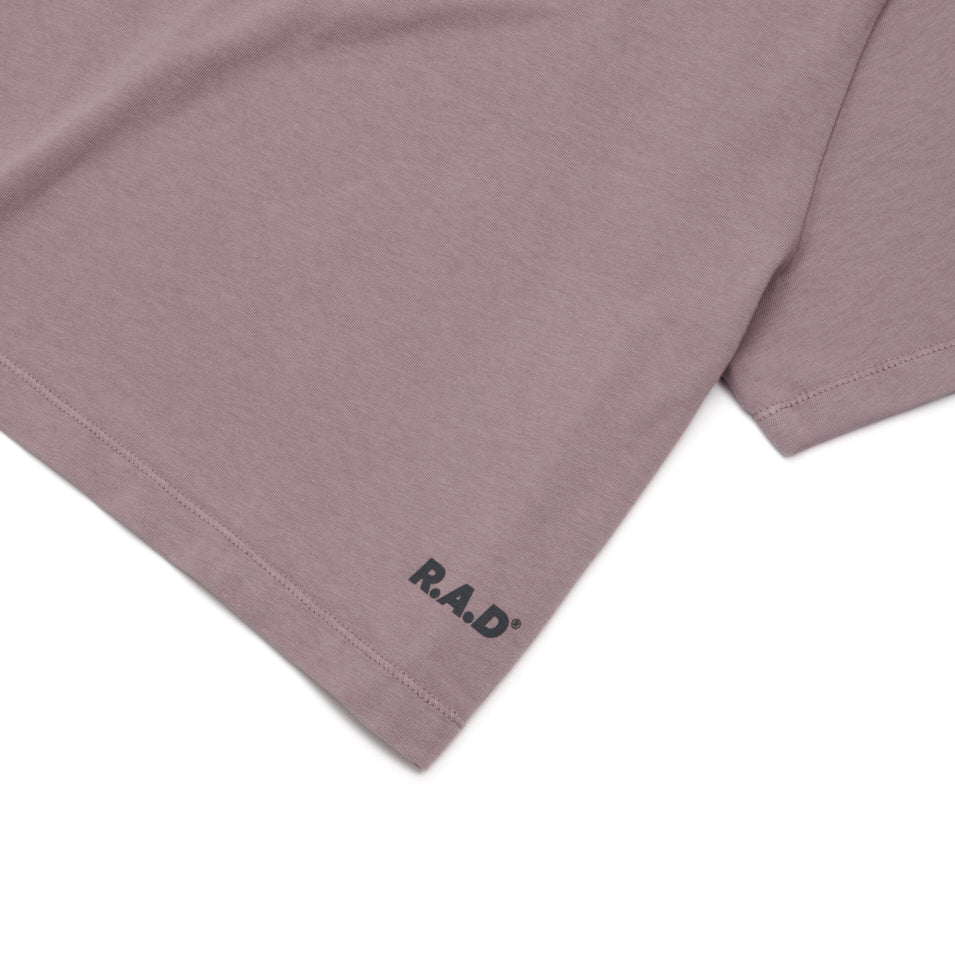 Custom Logo Crop Top - Dust Purple Women's Fashion Tee | Perfect for Casual Wear, Gym & Street Style