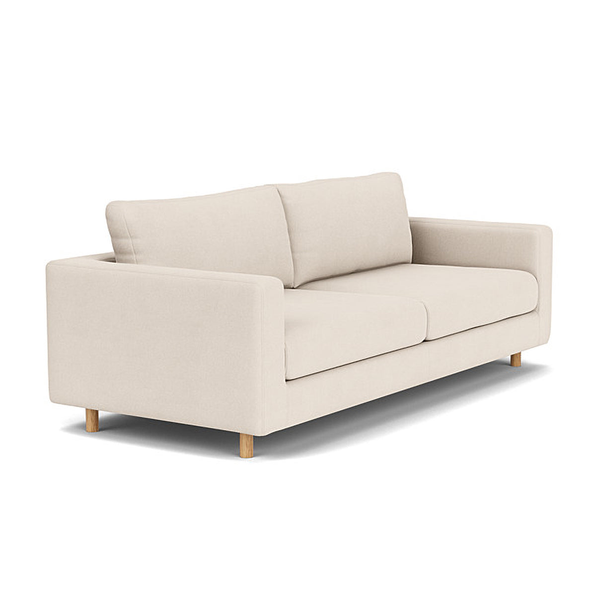 Premium Dylan Fabric 3-Seater Sofa - Modern Living Room Couch with Soft Upholstery & Sturdy Frame | Perfect for Small Spaces, Apartments, and Cozy Family Gatherings