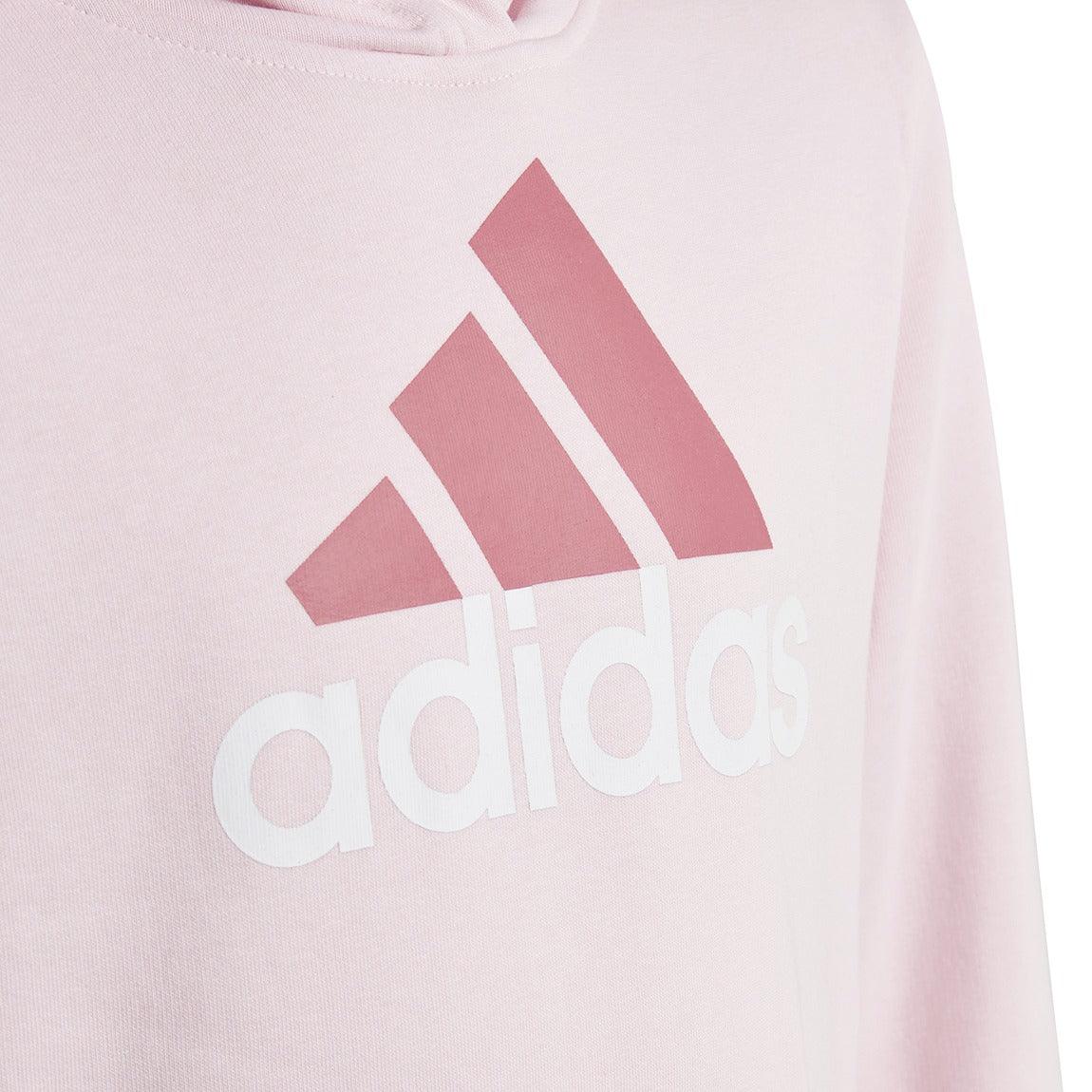 Stylish Two-Tone Big Logo Cotton Hoodie for Girls - Perfect for School, Casual Outfits & Outdoor Activities