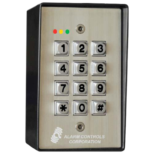 Weatherproof & Vandal-Resistant KP-400 Digital Keypad - Secure Access Control for Homes, Offices & Outdoor Facilities