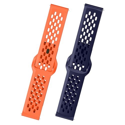 Orange+Navy Blue