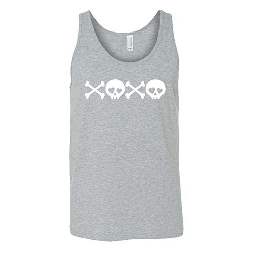 XOXO Skulls Graphic T-Shirt - Unisex Cotton Tee for Men & Women | Trendy Casual Wear for Street Style, Halloween, and Everyday Outfits