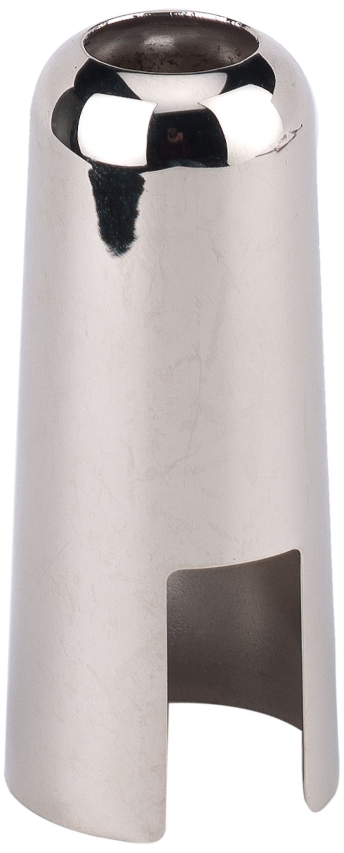 Belmonte Professional Bass Clarinet Mouthpiece Cap - Nickel Plated for Protection & Durability - Perfect for School Bands, Orchestras & Professional Performances