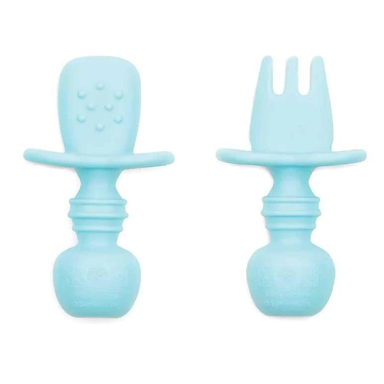 Bumkins Silicone Baby Chewtensils - Safe, Durable Teething Toys for Infants & Toddlers - Perfect for Mealtime, Travel, and Soothing Sore Gums