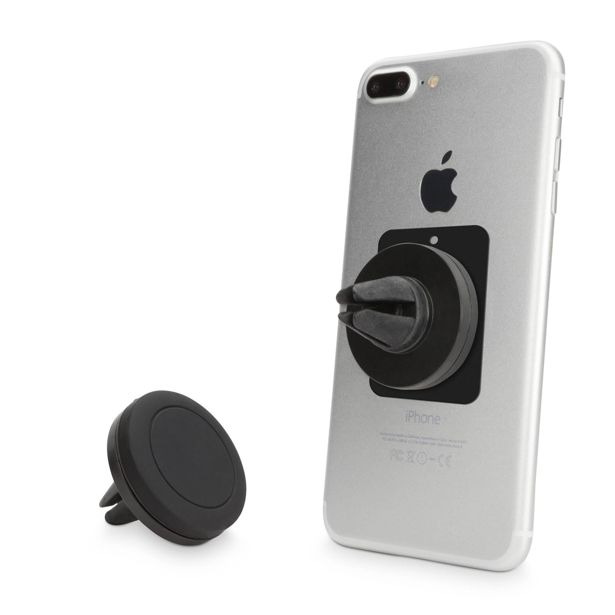 BoxWave Magnetic Car Mount Holder for ASUS Zenfone 10 - Strong Vent Clip, Universal Phone Car Mount Compatible with Most Smartphones - Perfect for GPS Navigation, Hands-Free Calling & Road Trips